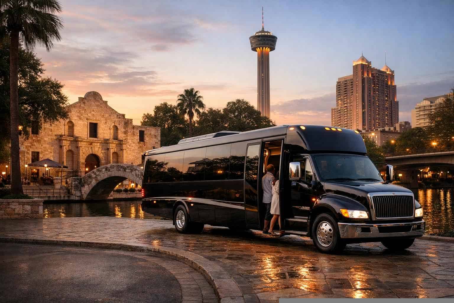Shuttle Bus Rental Services in San Antonio Texas