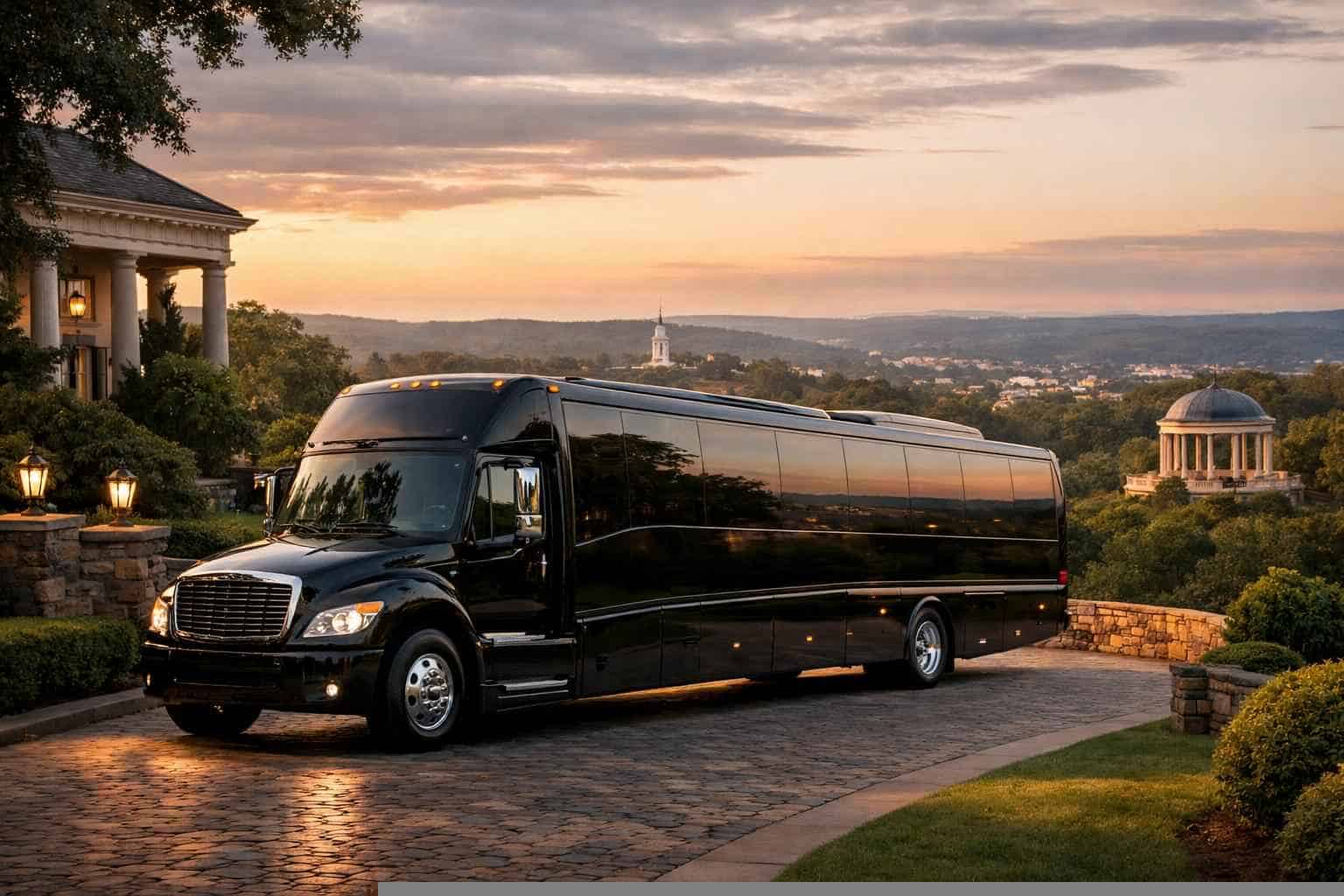 Vestavia Hills Black Bus Service With Driver