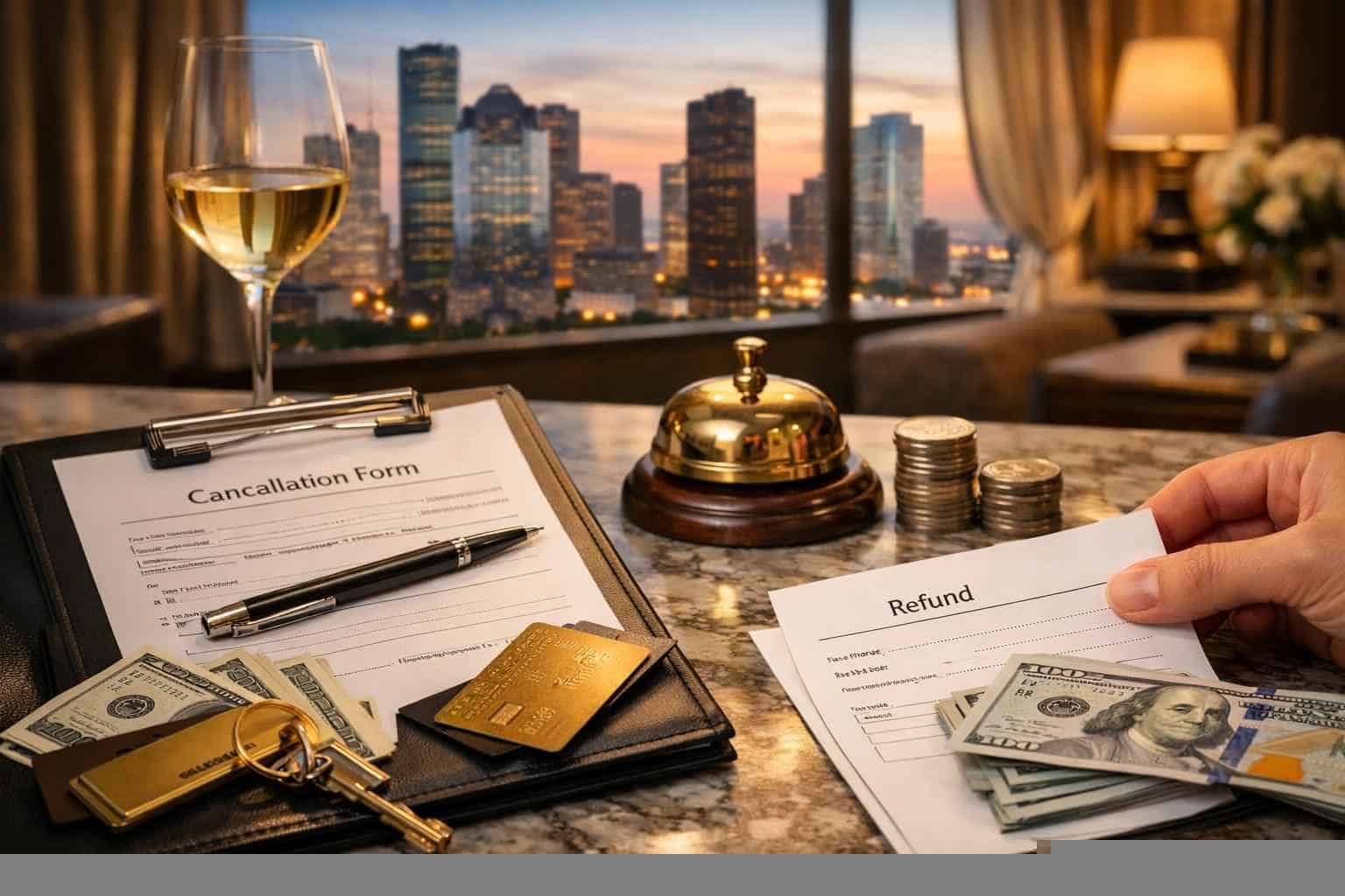 What is your cancellation and refund policy for Houston Texas reservations?