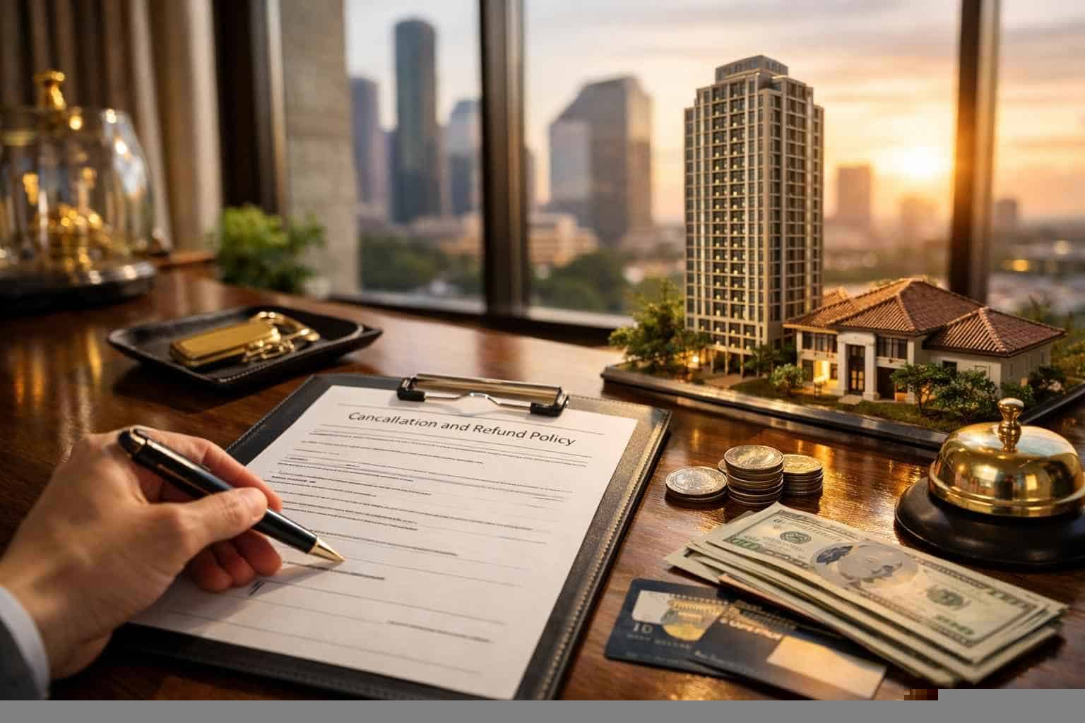 What is your cancellation and refund policy for Houston Texas reservations