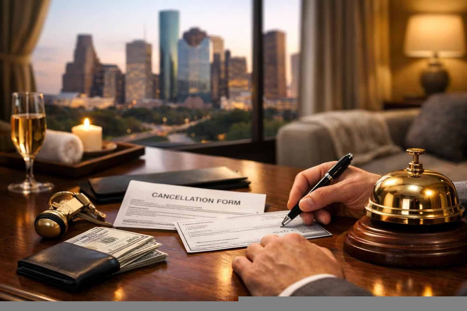 What is your cancellation and refund policy for Houston Texas reservations