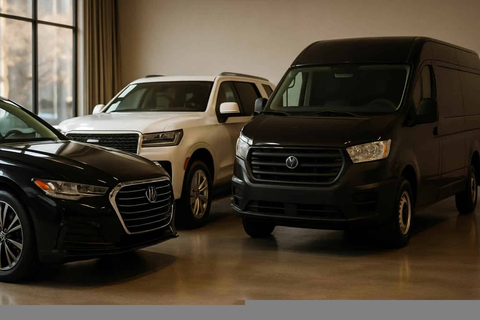 What vehicle sizes do you offer in Gadsden Alabama?
