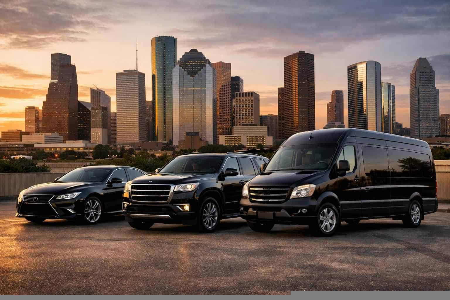 What vehicle sizes do you offer in Houston Texas?