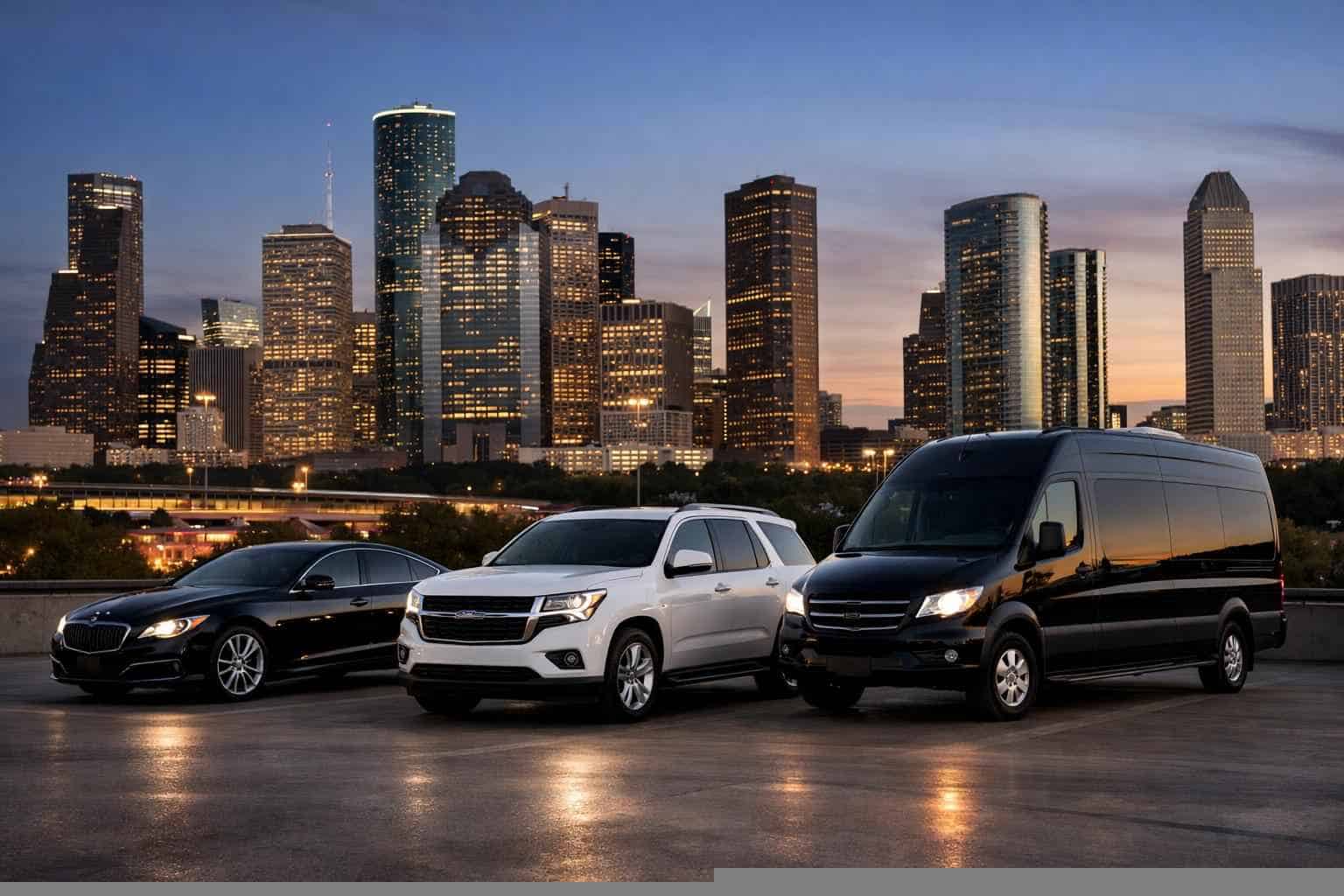 What vehicle sizes do you offer in Houston Texas?