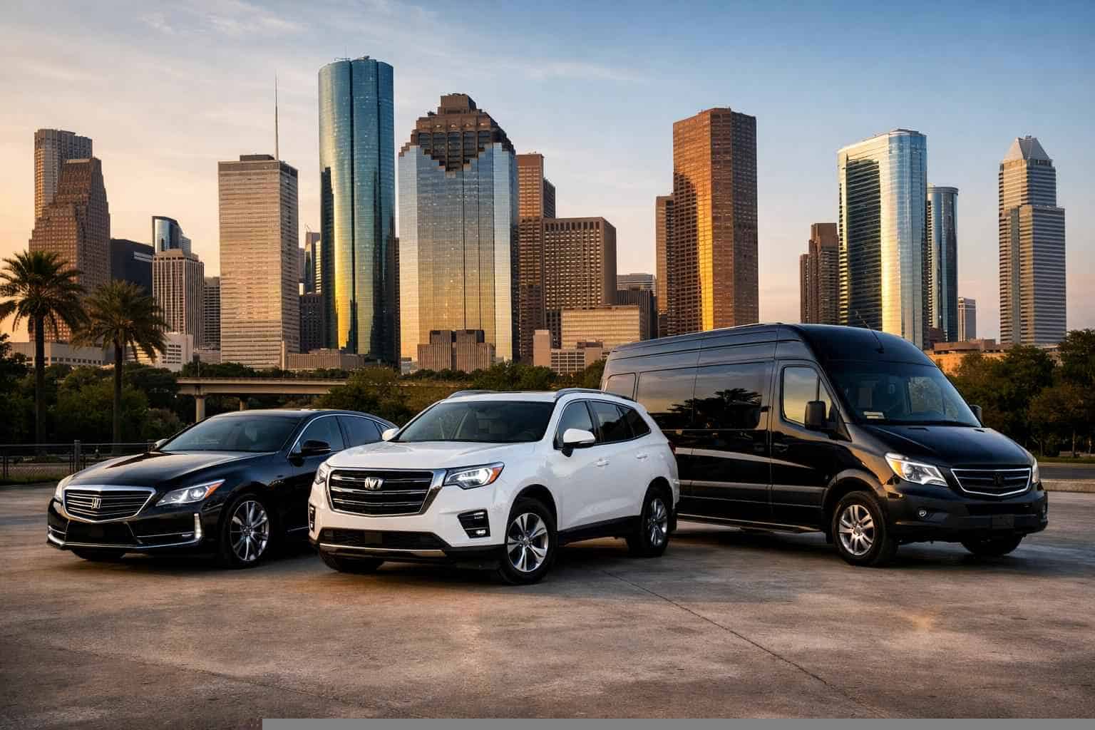 What vehicle sizes do you offer in Houston Texas