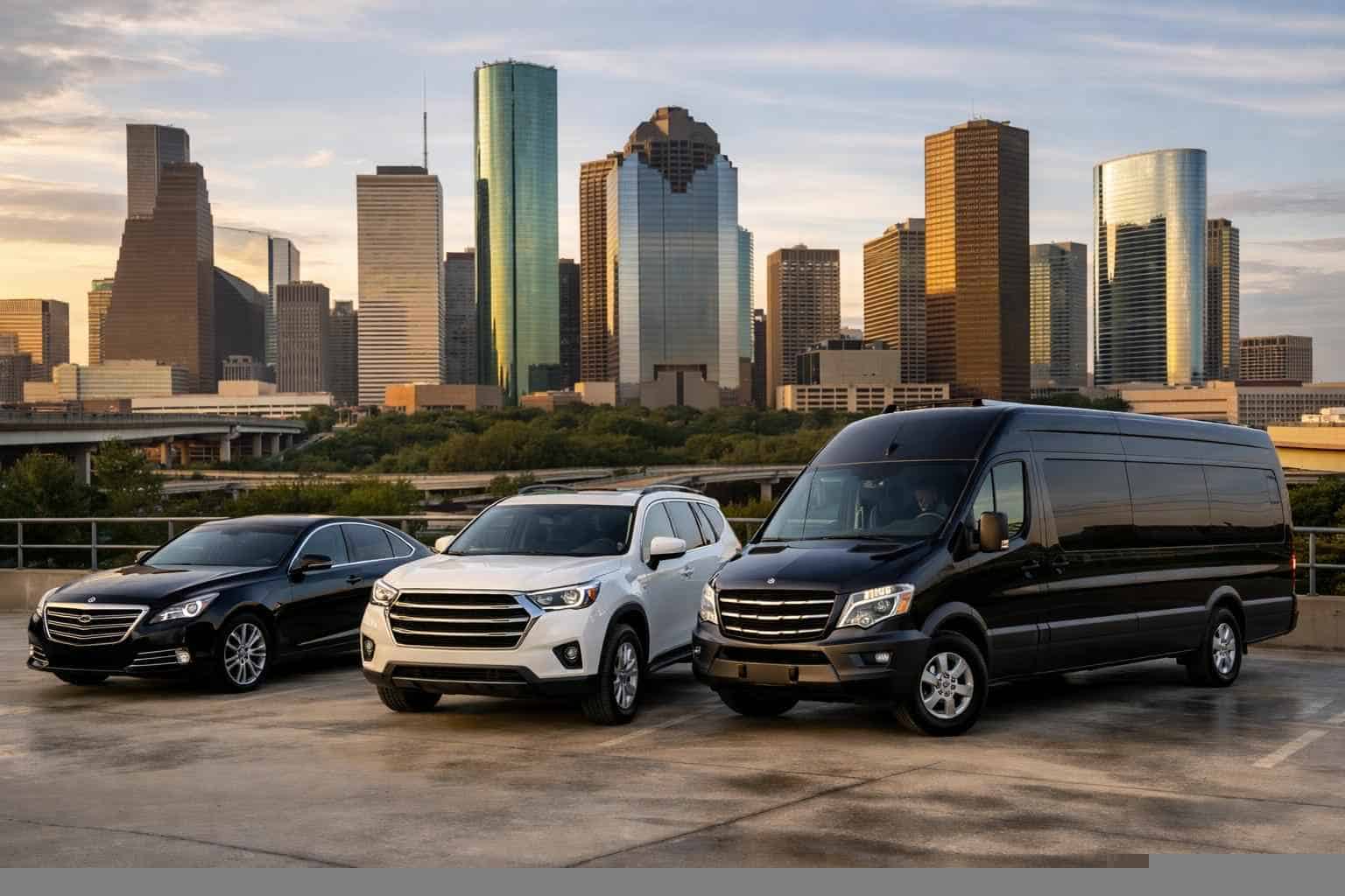 What vehicle sizes do you offer in Houston Texas?