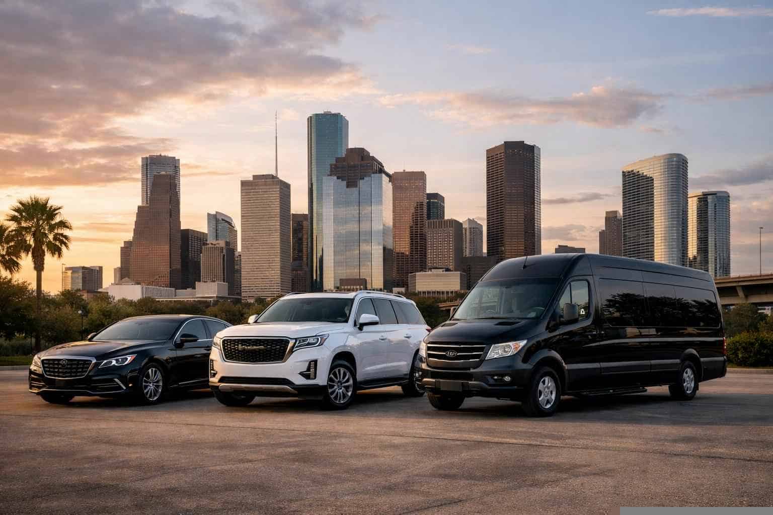 What vehicle sizes do you offer in Houston Texas?