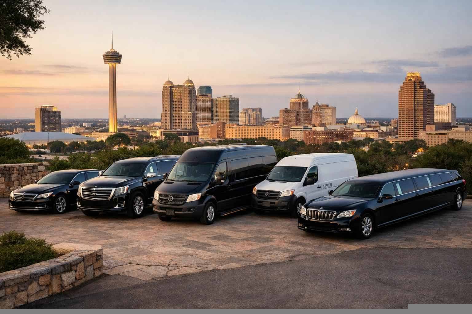 What vehicle sizes do you offer in San Antonio Texas?