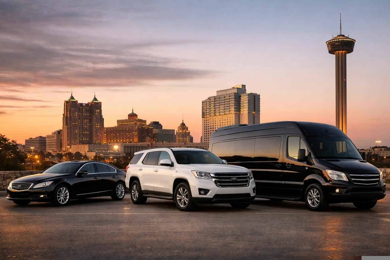 What vehicle sizes do you offer in San Antonio Texas?