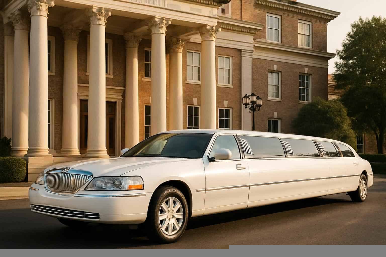 White Limo Rental Services in Decatur Alabama