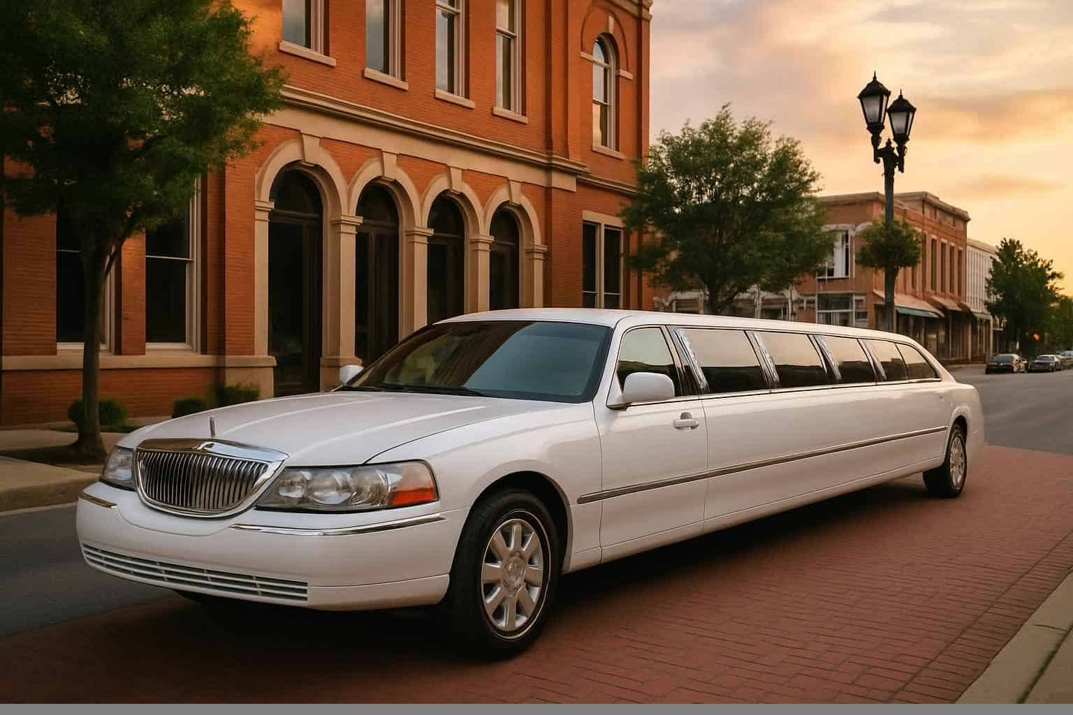 White Limo Rental Services in Gadsden Alabama