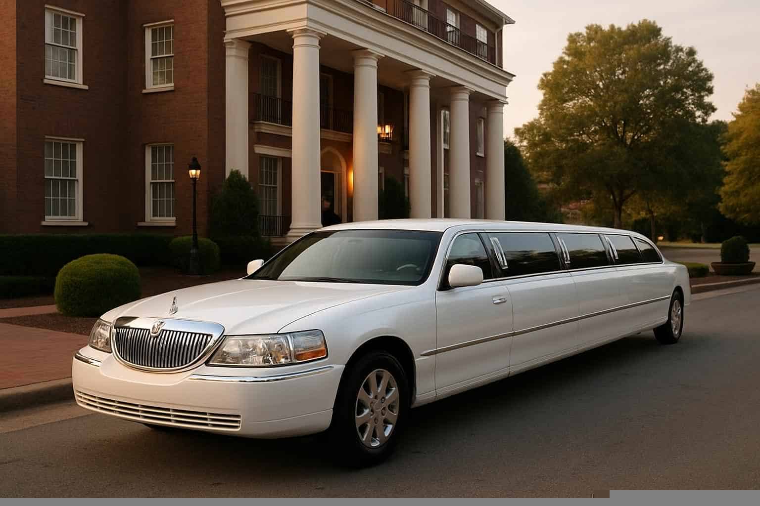 White Limo Rental Services In Phenix City Alabama