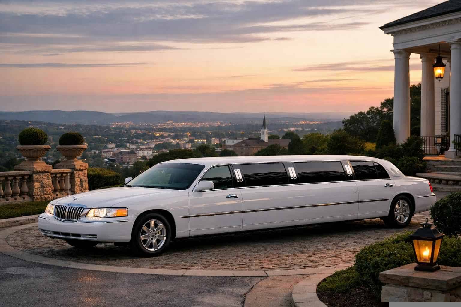 White Limo Rental Services In Vestavia Hills Alabama