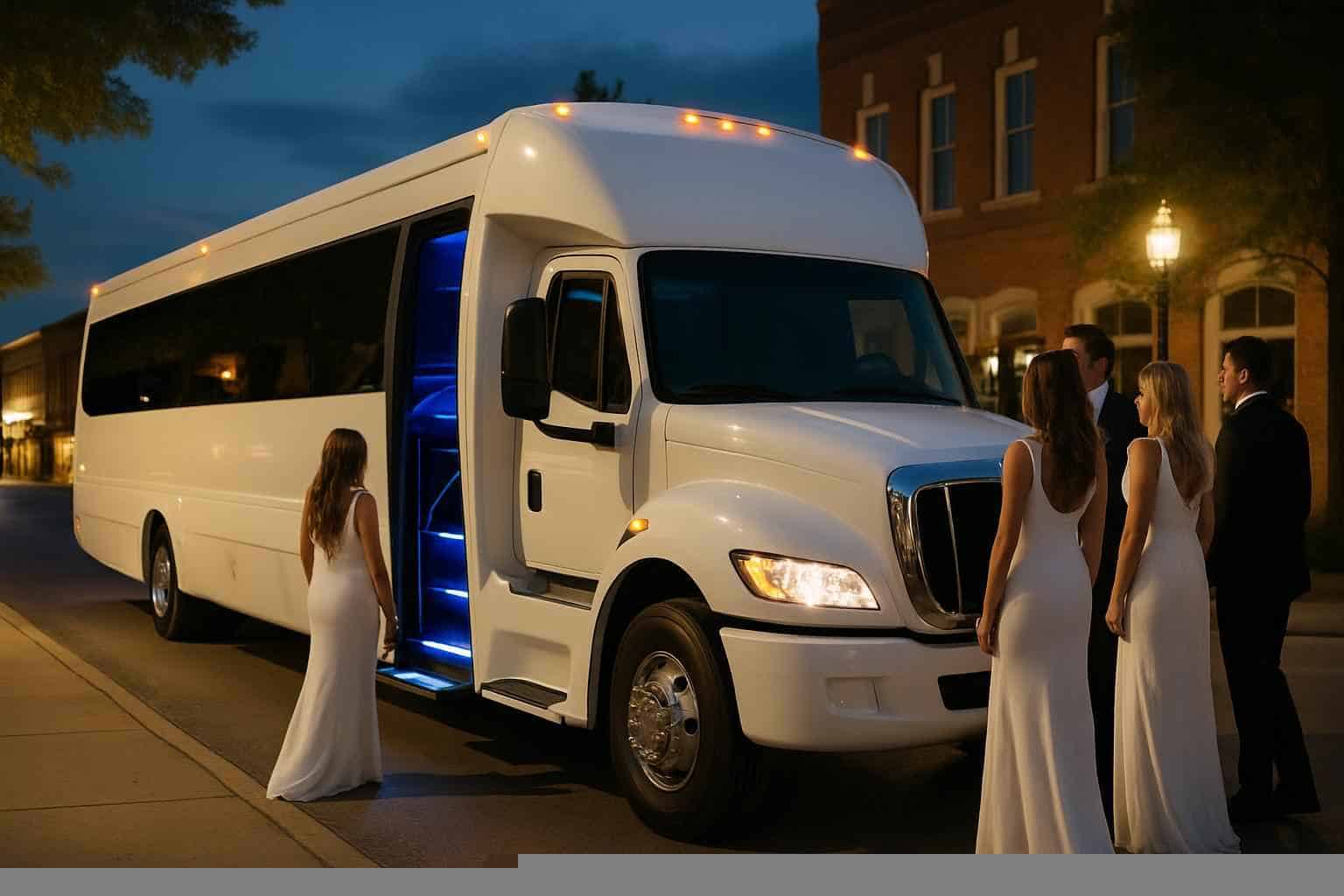 White Party Bus Services In Florence Alabama