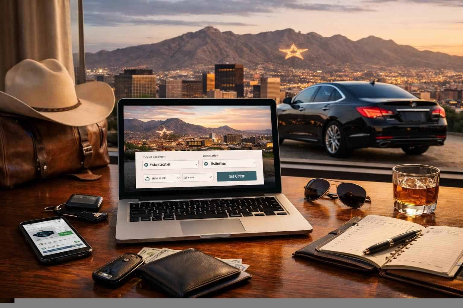 How do I get an instant quote for a trip in El Paso Texas