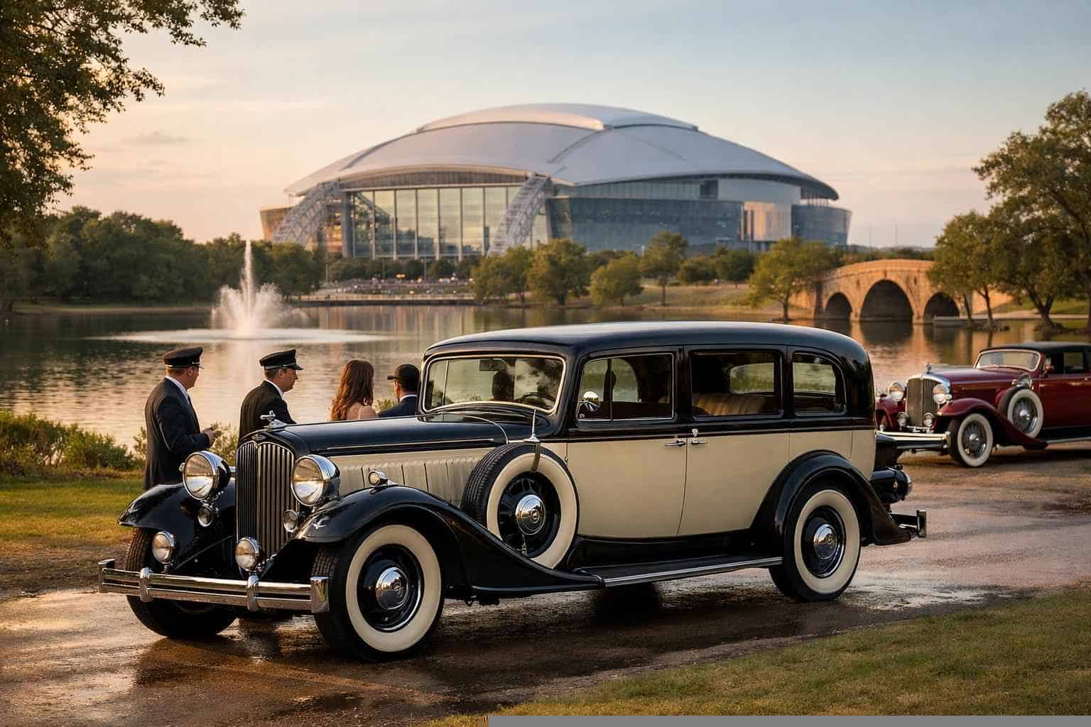 Antique Vehicle Rental Services with Driver in Arlington Texas