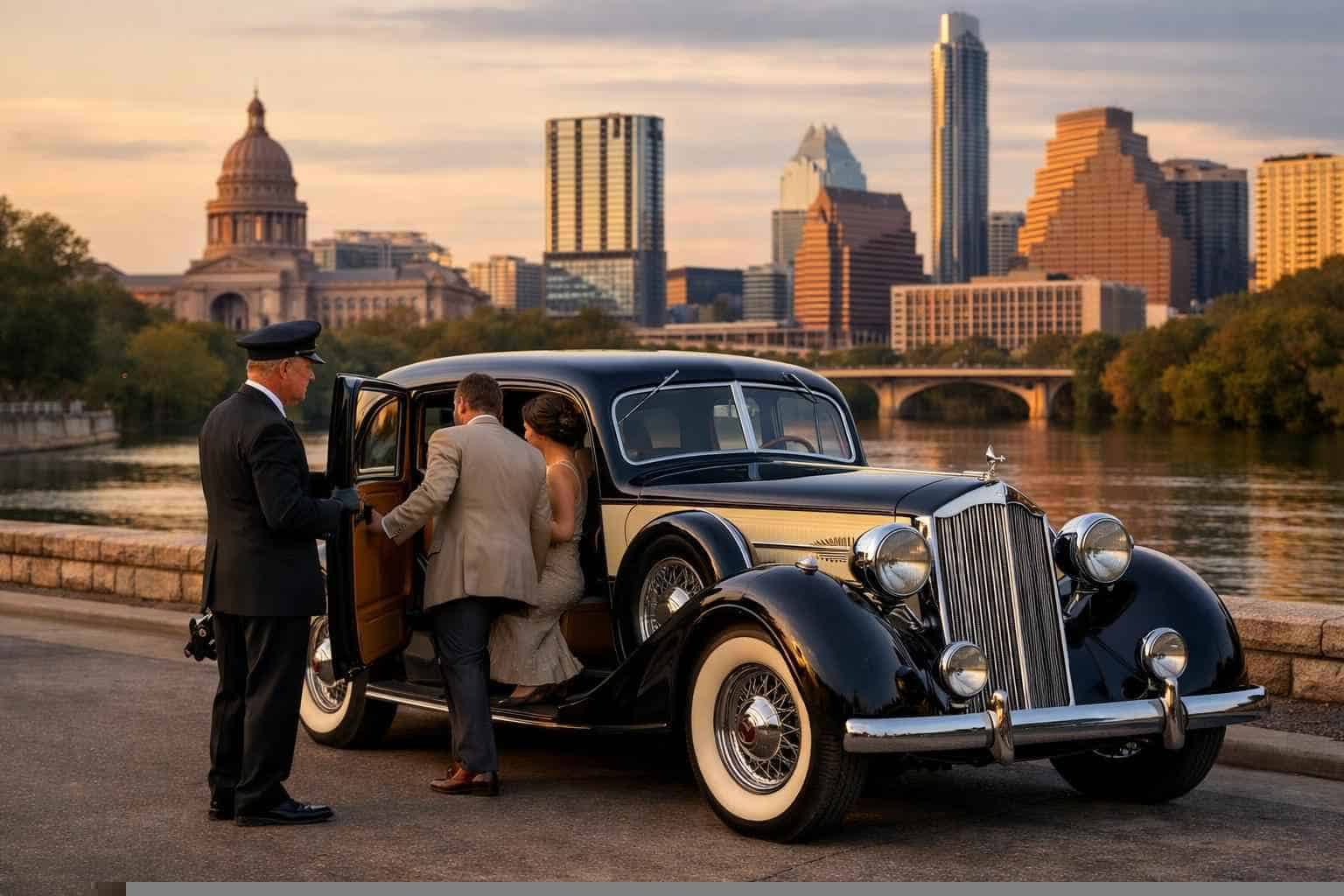 Antique Vehicle Rental Services With Driver In Austin Texas