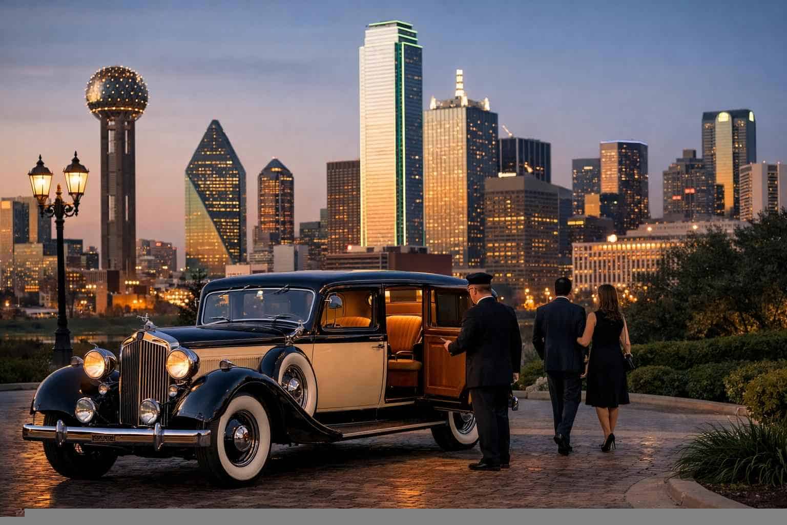 Antique Vehicle Rental Services with Driver in Dallas Texas