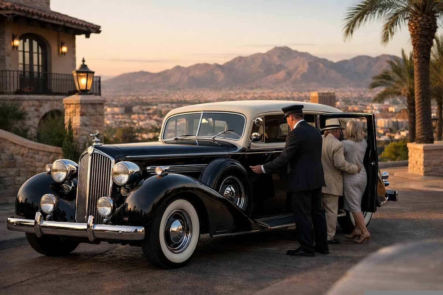 Antique Vehicle Rental Services with Driver in El Paso Texas