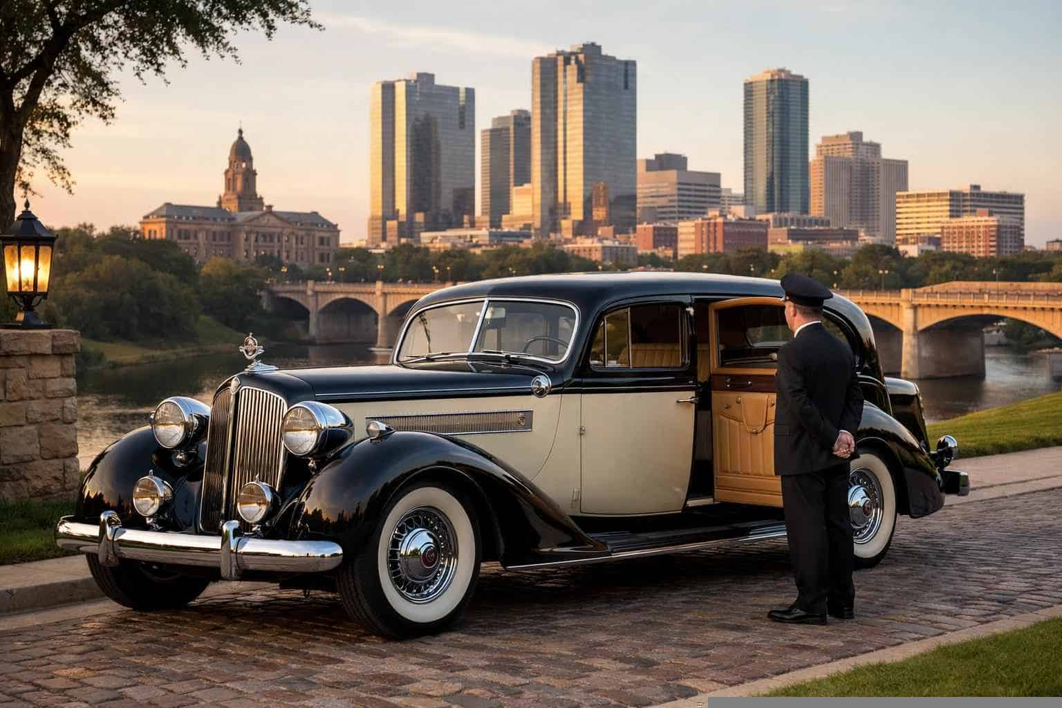 Antique Vehicle Rental Services With Driver In Fort Worth Texas