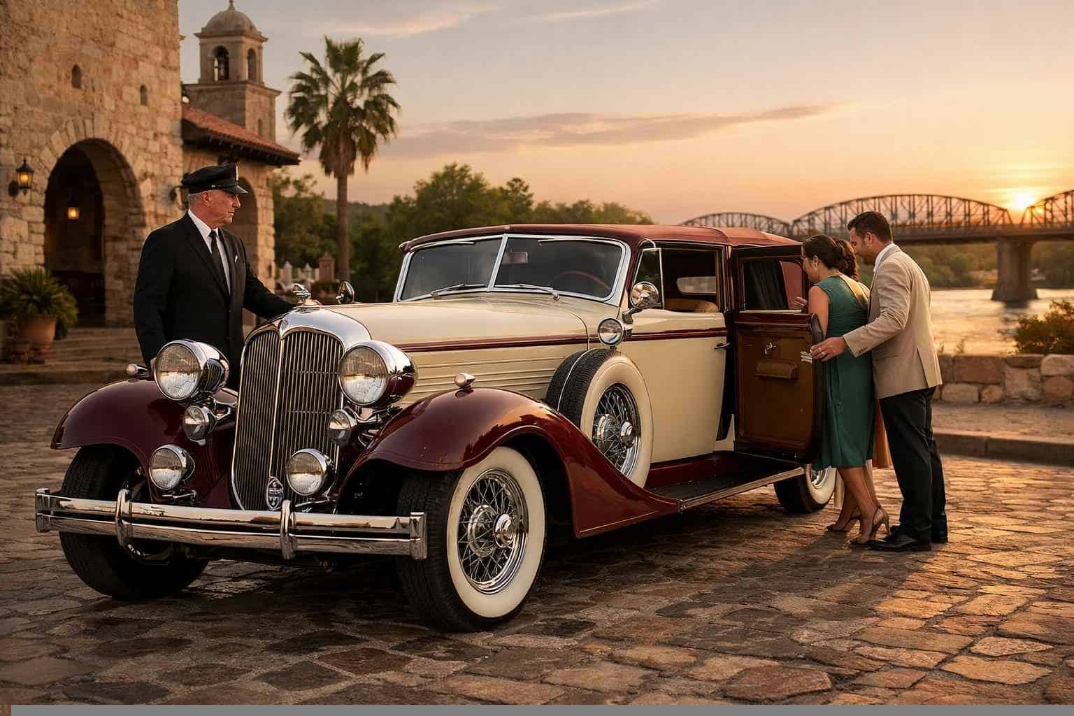 Vintage Car Rental With Driver In Laredo Texas