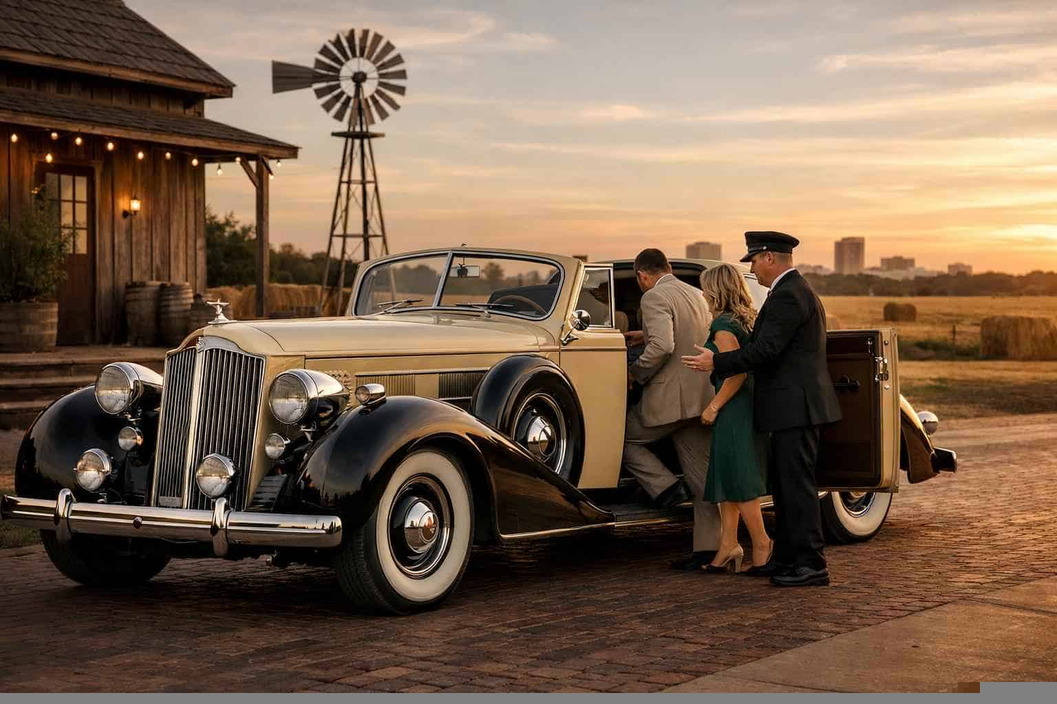 Antique Vehicle Rental Services With Driver In Lubbock Texas
