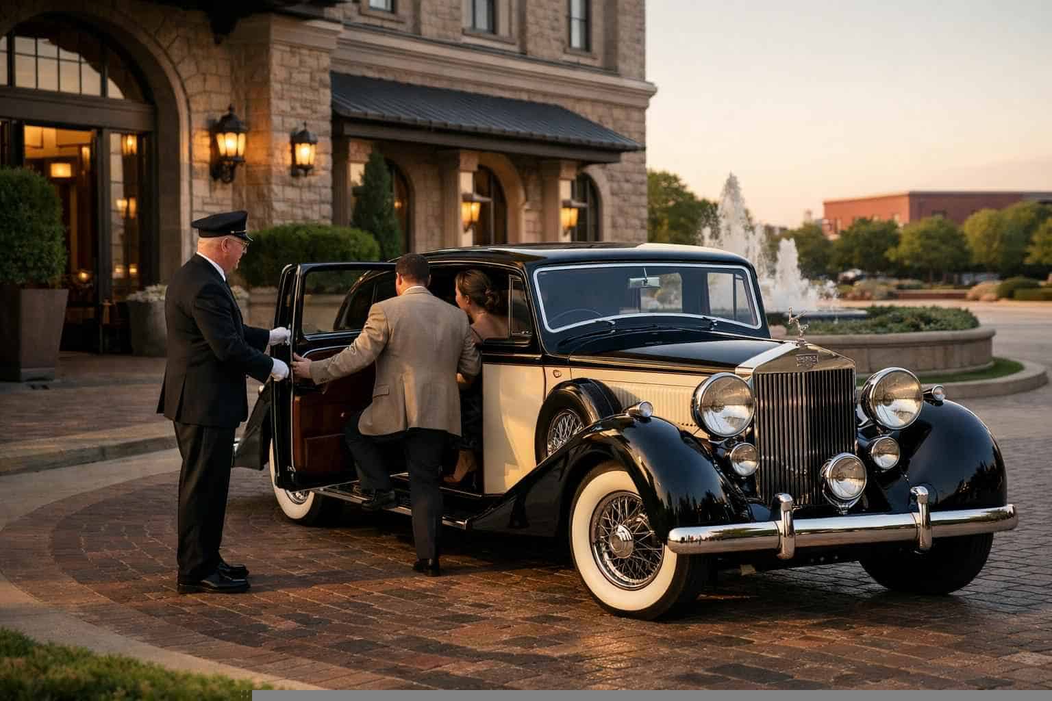 Antique Vehicle Rental Services With Driver In Plano Texas