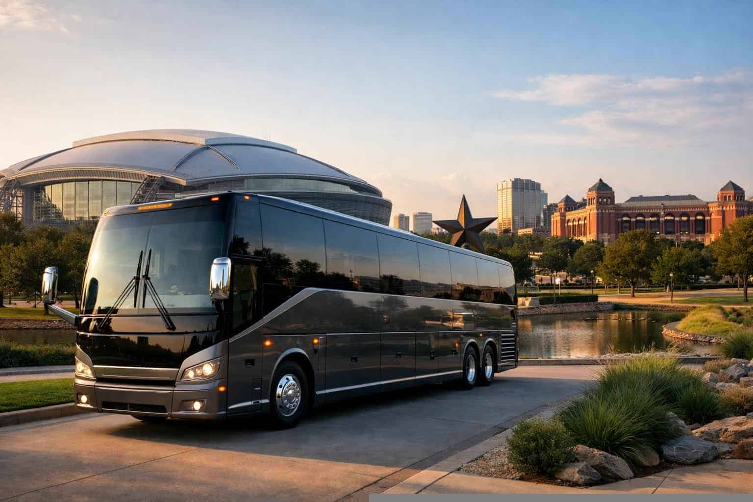 Arlington TX Charter Bus Rental Service