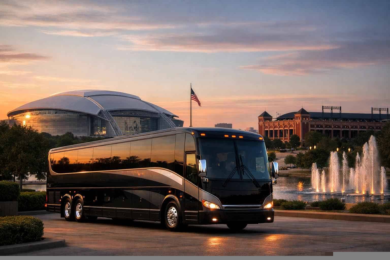 Arlington Texas Charter Bus Service