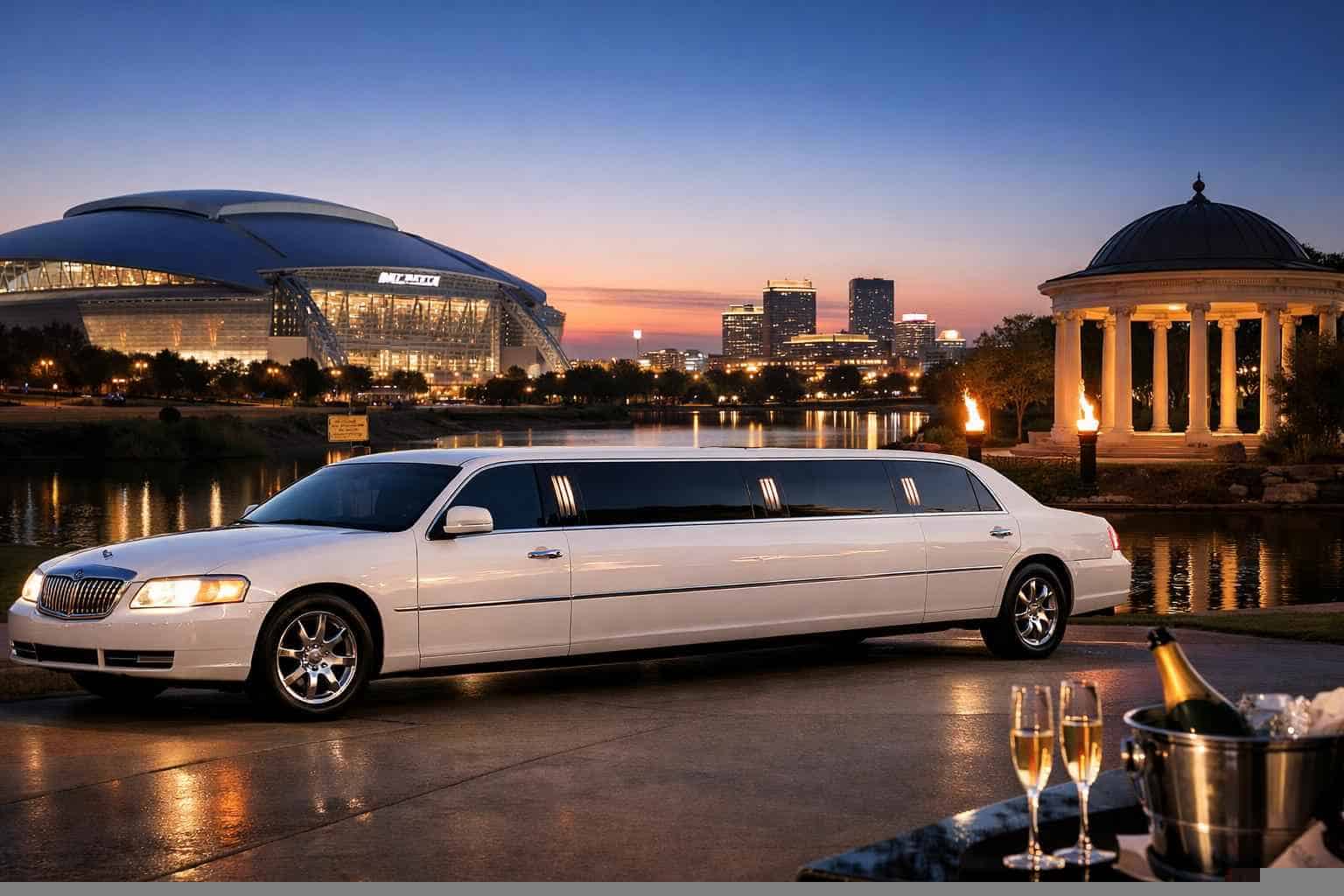 Arlington Texas White Limo Service