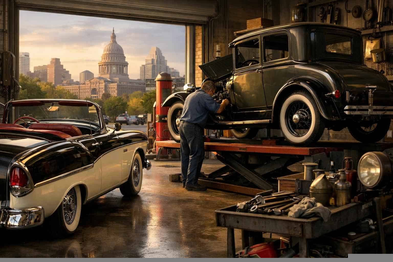 Austin Texas Antique Vehicle Service