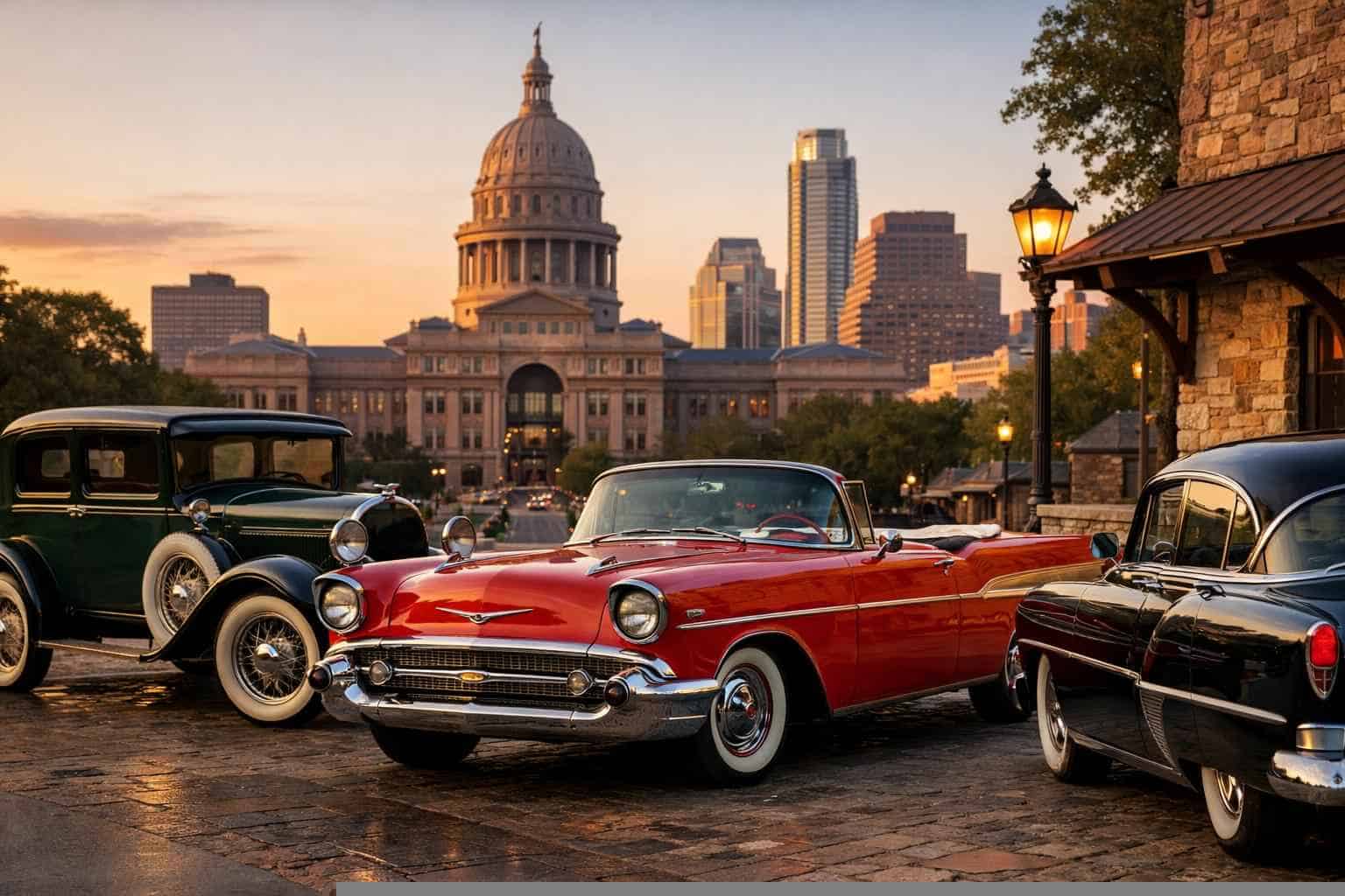 Austin Texas Antique Vehicles