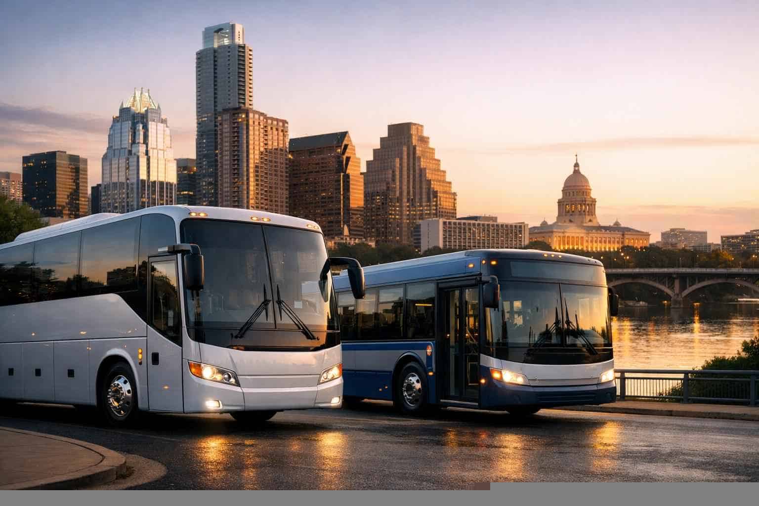 Mini Bus And Coach Rentals In Austin
