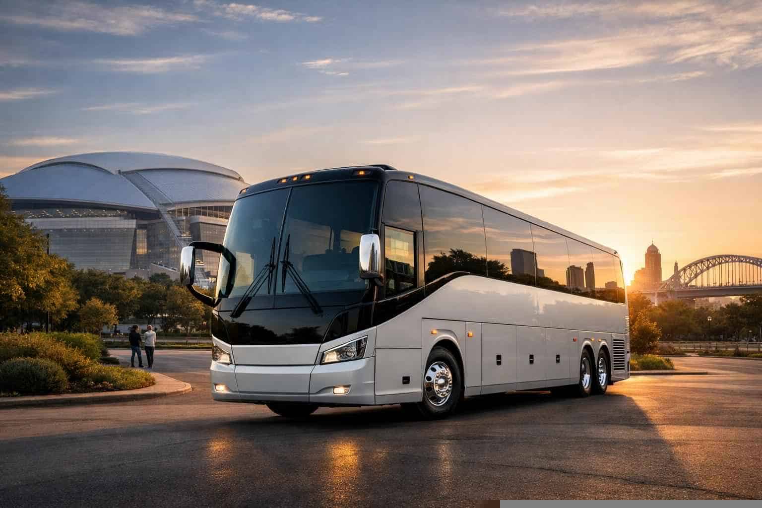 Best Arlington TX Charter Bus Company