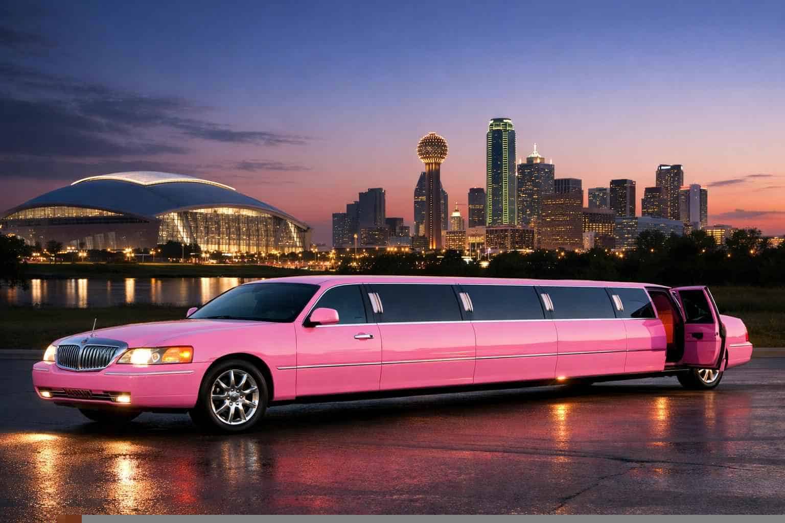 Best Arlington TX Pink Limo Company