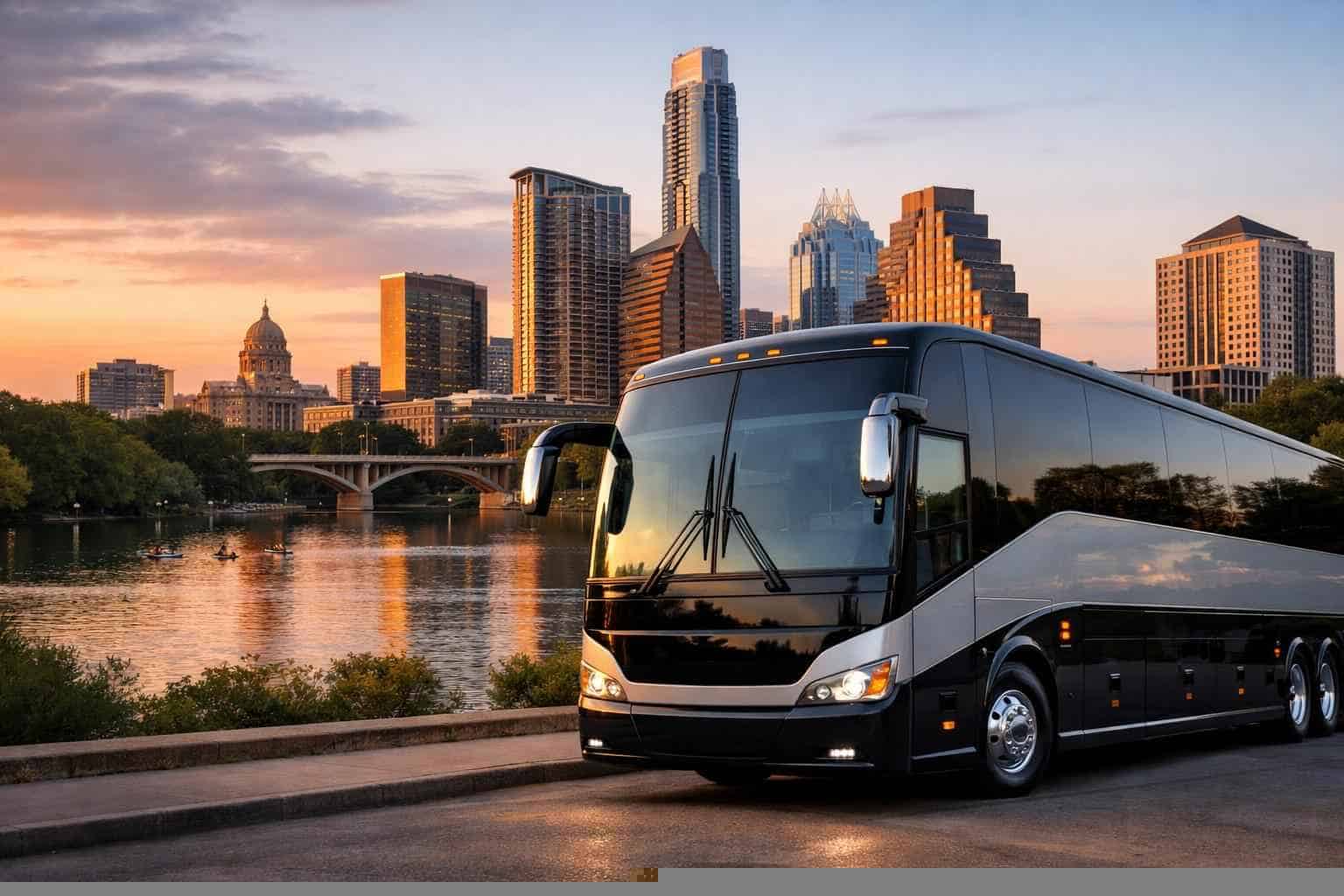 Best Austin TX Charter Bus Company