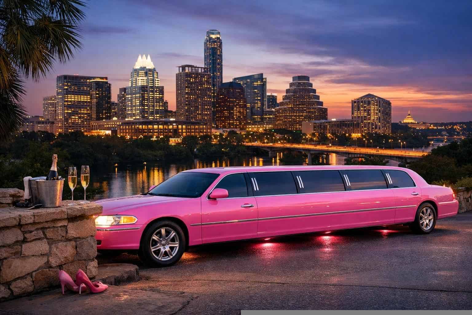Best Pink Limo Company In Austin TX