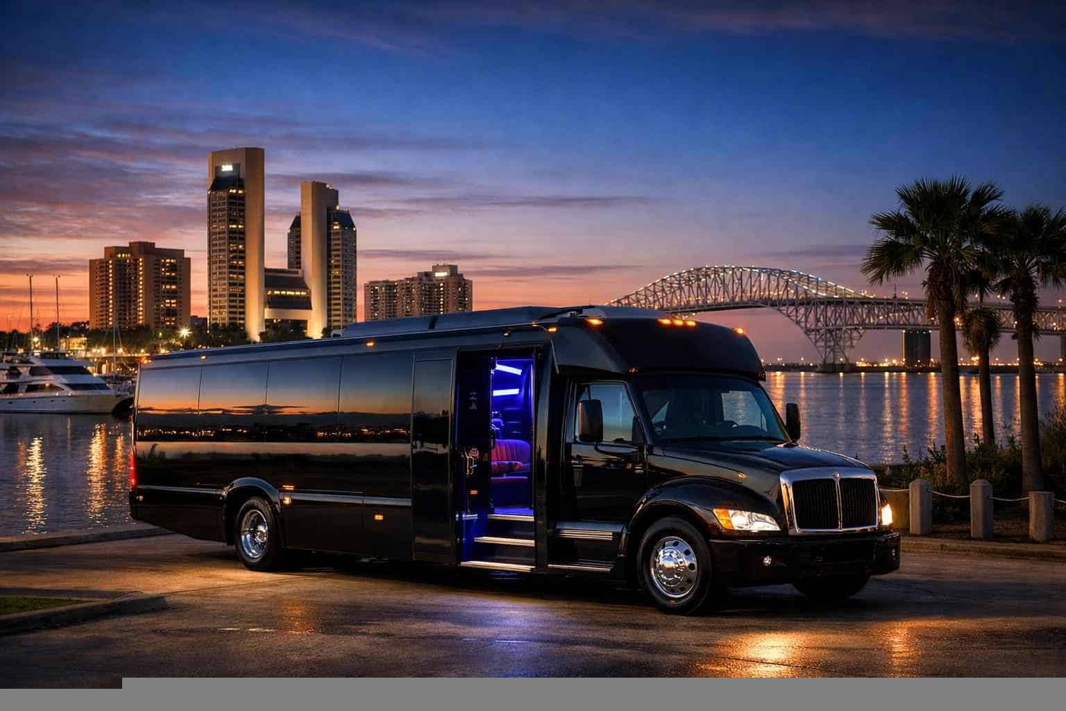 Best Black Party Bus Company In Corpus Christi TX