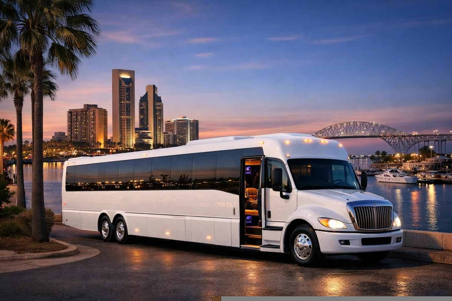 Best Corpus Christi TX White Bus Company
