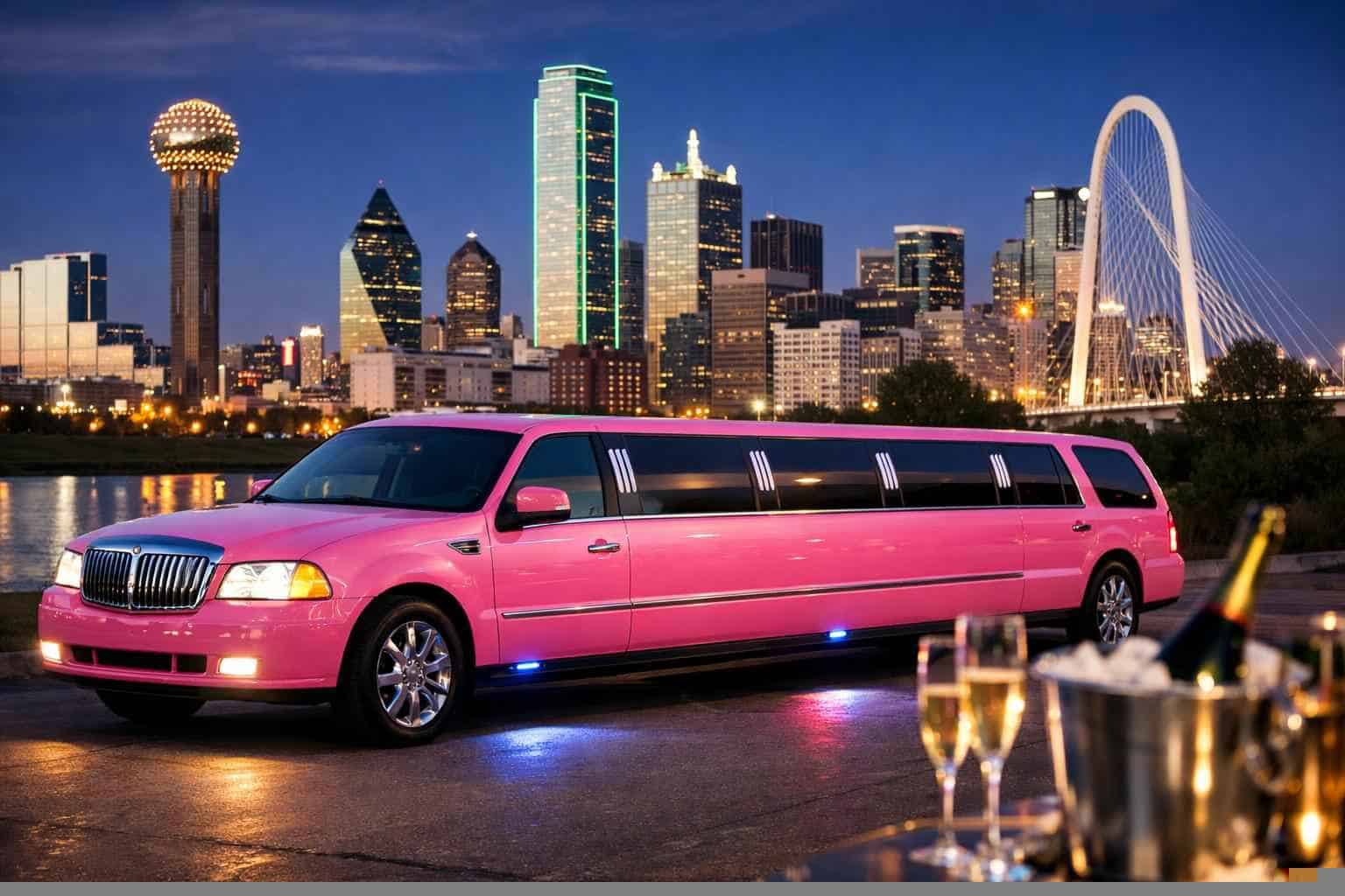 Best Pink Limo Company In Dallas Texas