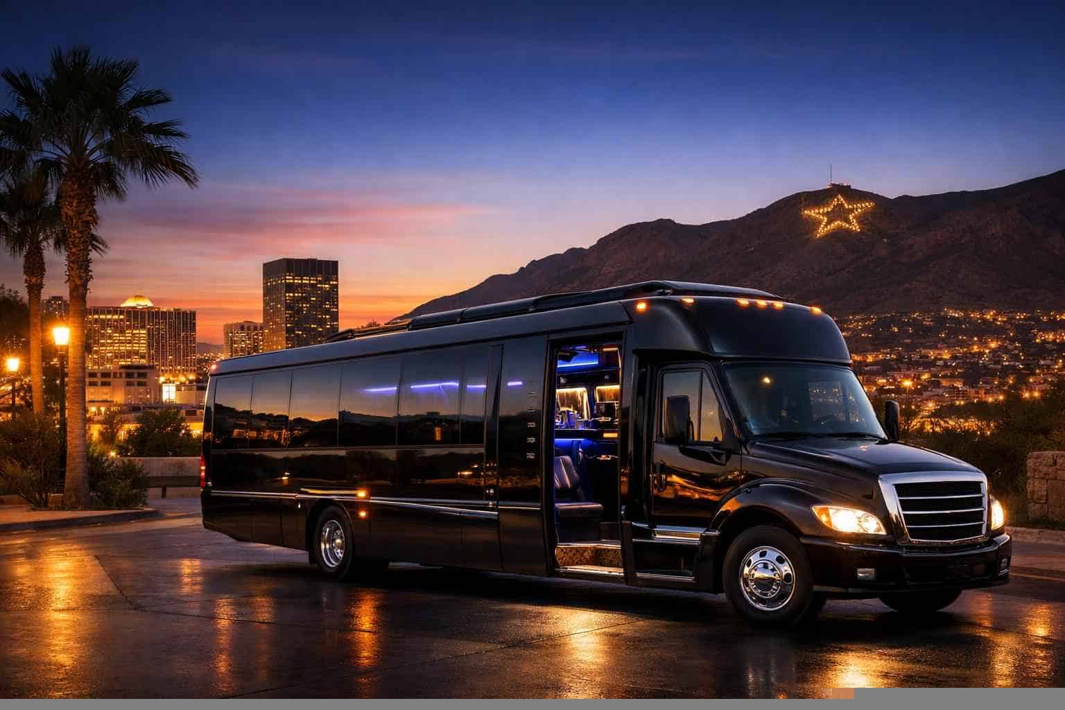 Best El Paso TX Limo Bus Company