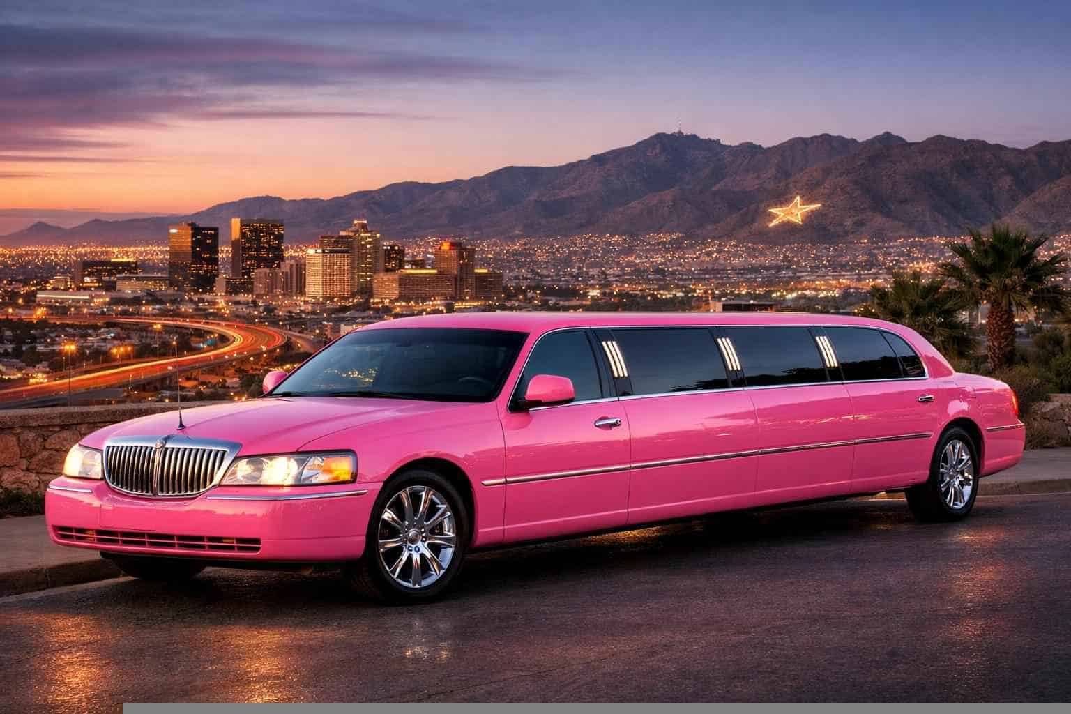 Best El Paso TX Pink Limo Company