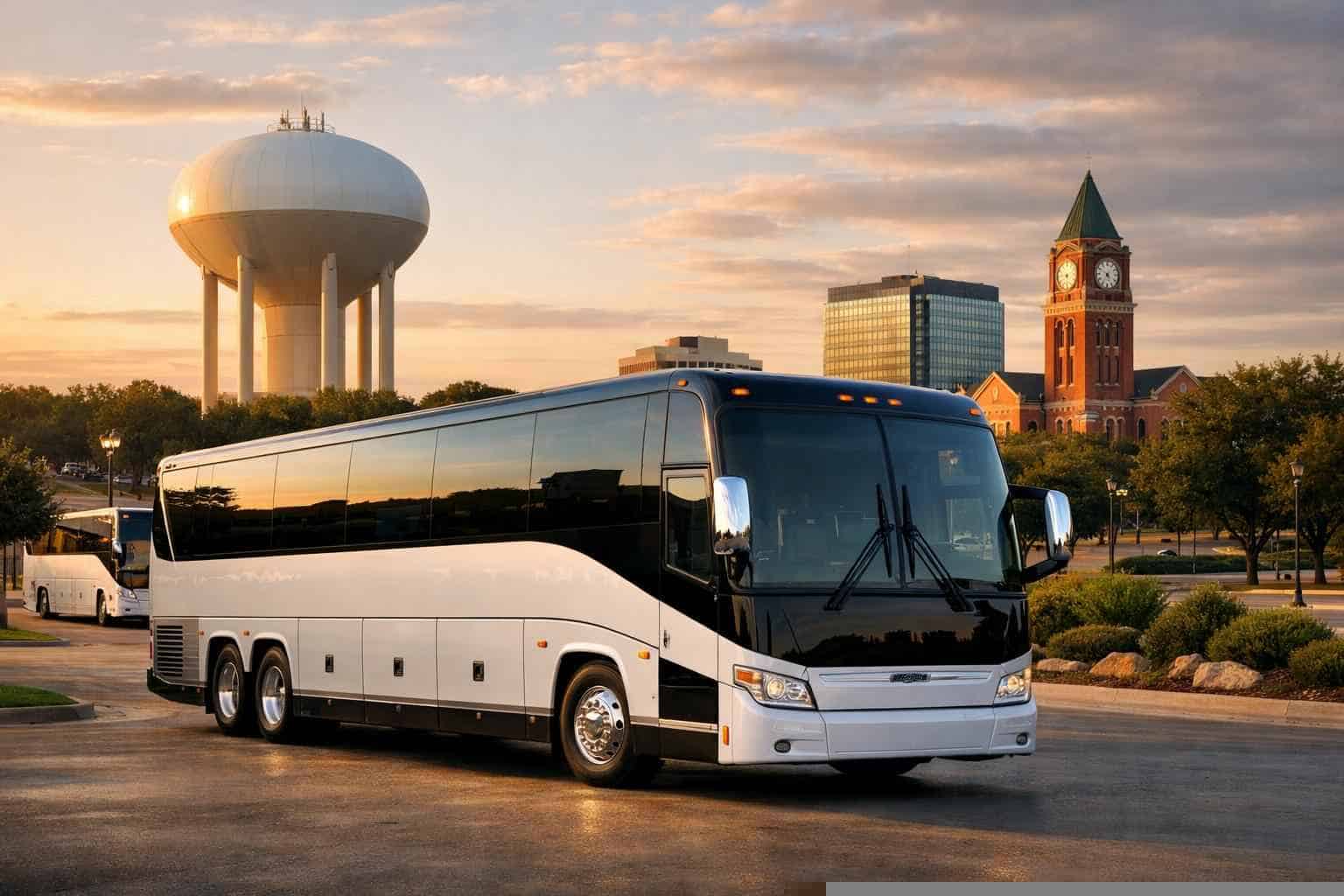 Best Garland TX Charter Bus Company
