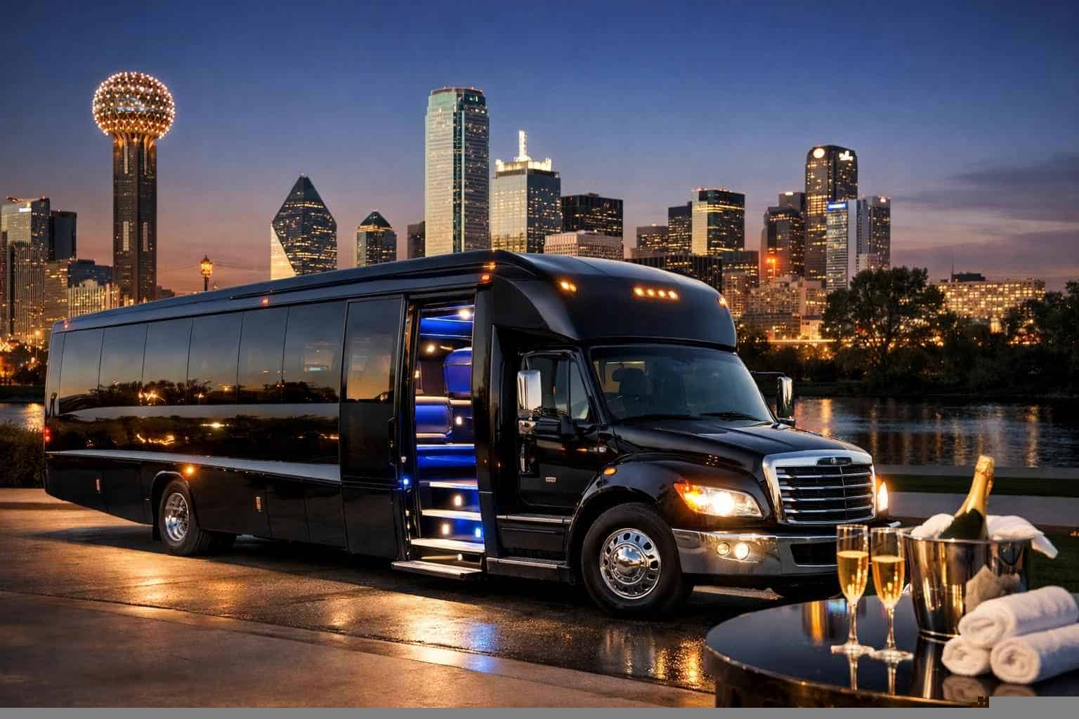Best Garland TX Limo Bus Company