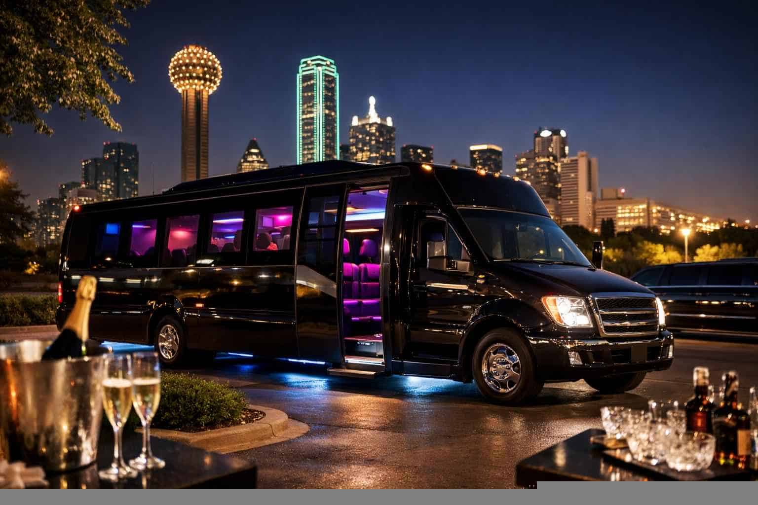 Best Garland TX Party Bus Company