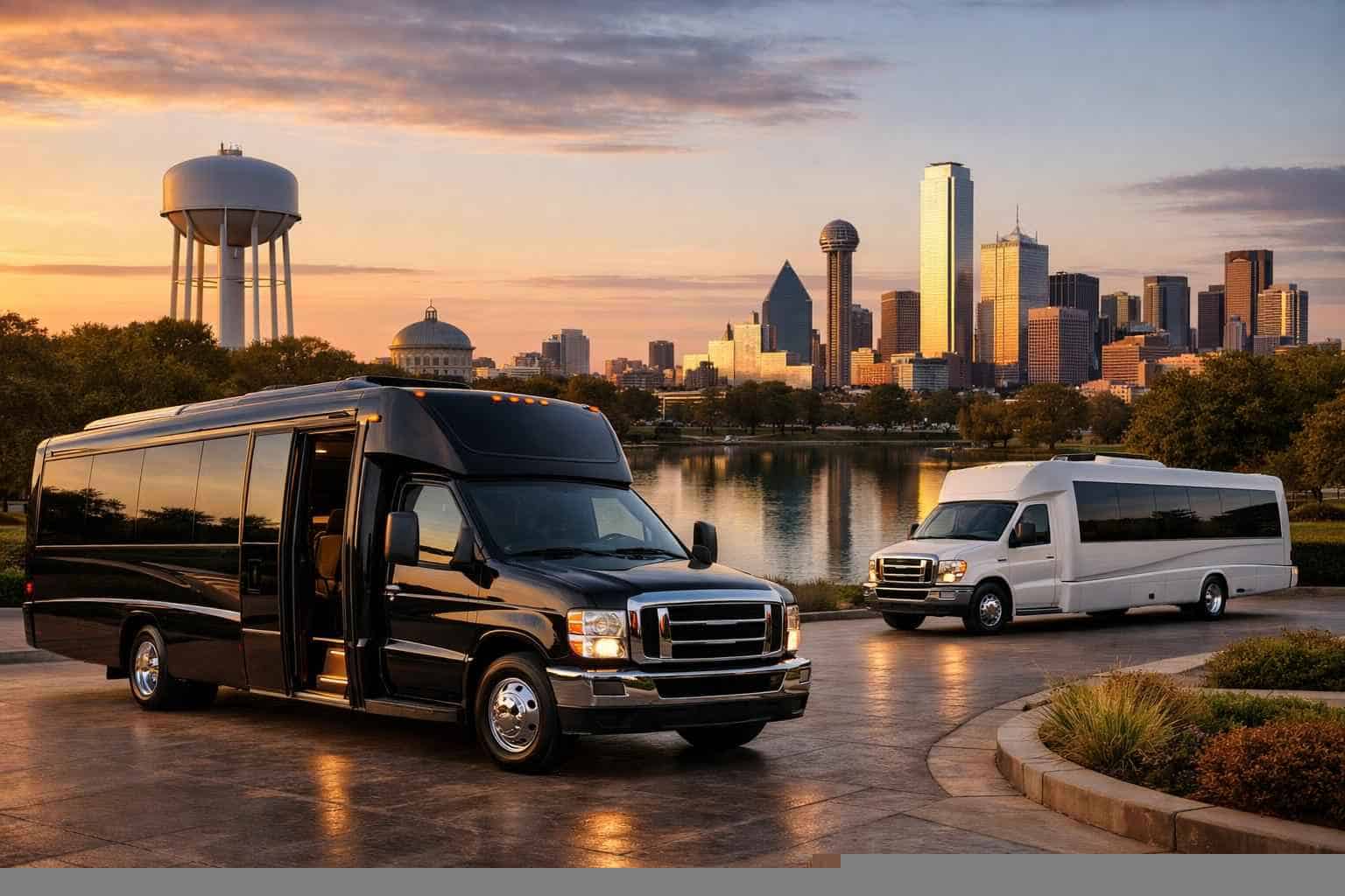 Best Garland TX Shuttle Bus Company