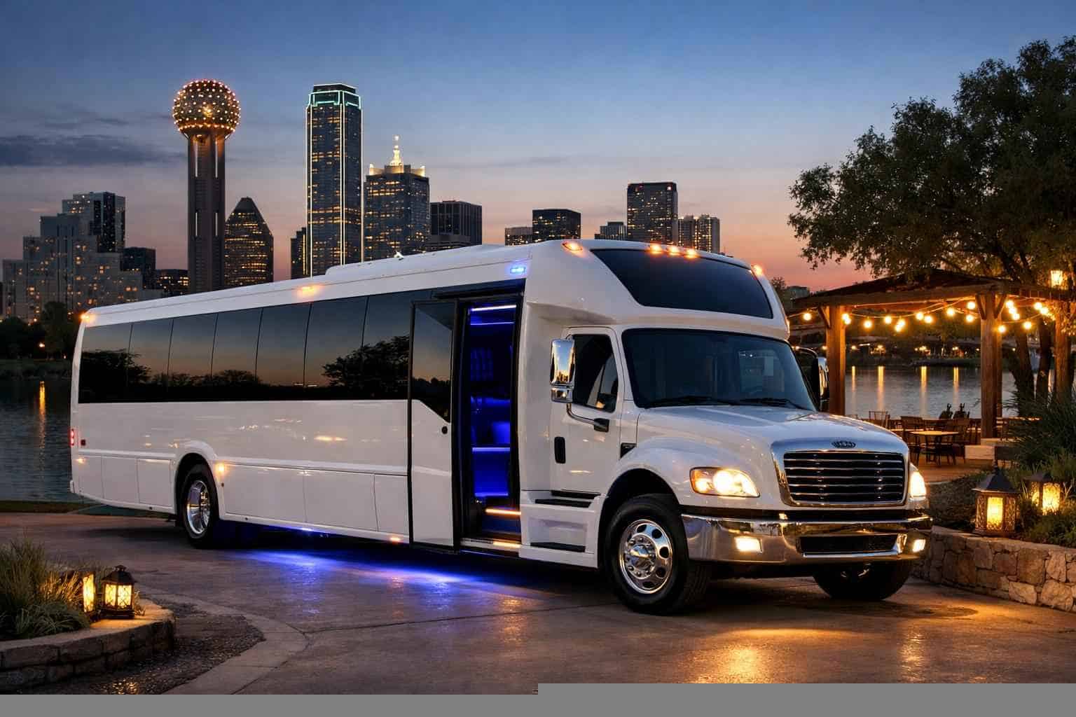Best Garland TX White Bus Company