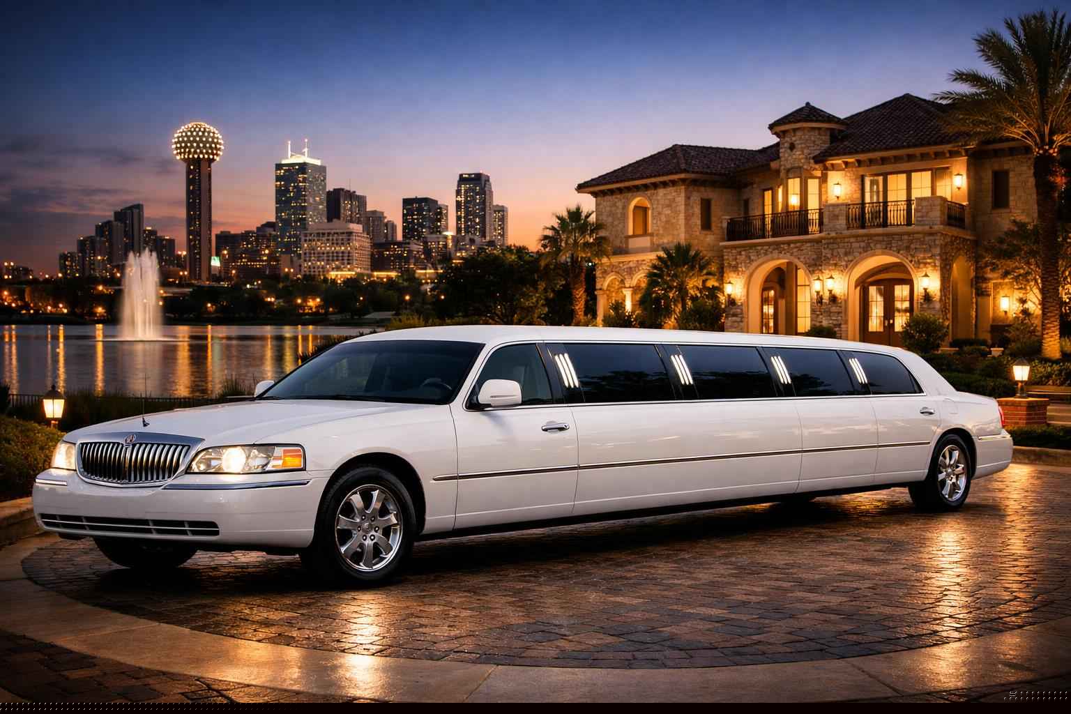 Best Garland TX White Limo Company