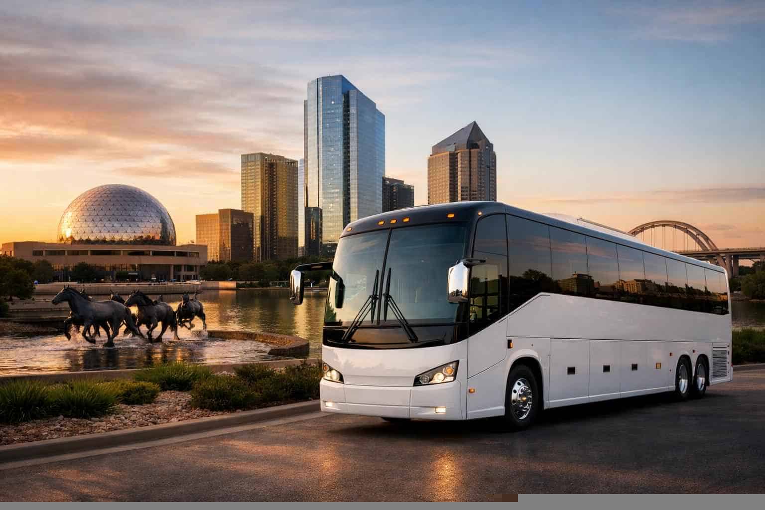Best Irving TX Charter Bus Company