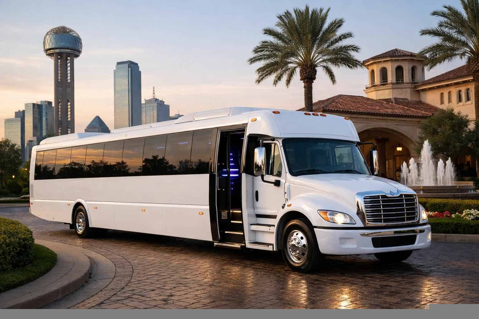 Best Irving TX White Bus Company